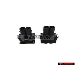 2x Γνήσιο VW Περίβλημα Επίπεδης Επαφής Με Στεγανοποίηση - 357951772