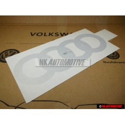 Γνήσιο Audi Σήμα Ασημί Diamant - 857853443 97A