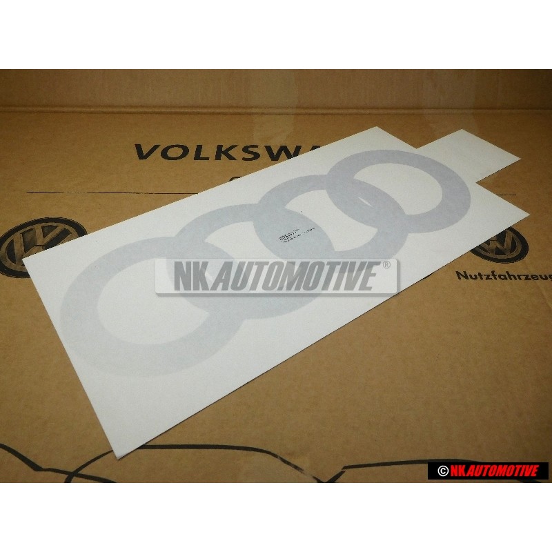 Γνήσιο Audi Σήμα Ασημί Diamant - 857853443 97A