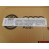 Γνήσιο Audi 50 TFSI Οπίσθιο Σήμα Έμβλημα Χρωμέ - 4H0853744B 2ZZ