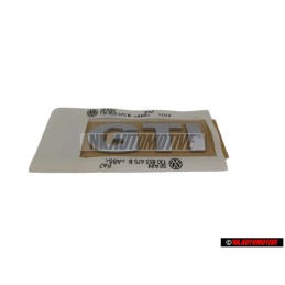 Γνήσιο VW GTI Οπίσθιο Σήμα Έμβλημα Χρωμέ - 1J0853675B 739