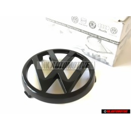 Γνήσιο VW Εμπρόσθιο Σήμα Έμβλημα Μάσκας Μάυρο - 325853601 HE1