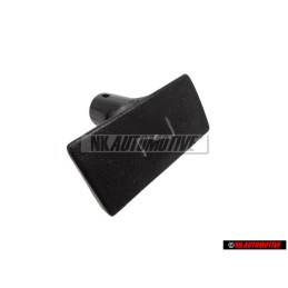 Γνήσιο VW Κουμπί Σατινέ Μαύρο - 861711503C 01C