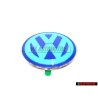Γνήσιο VW Οπίσθιο Σήμα Έμβλημα Μπλέ Άσπρο - 1C0853630L 39A