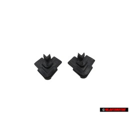 2x Γνήσιο AUDI Διακοσμητικό Γωνιακού Τμήματος Για Τζάμι Πόρτας - 855853339B