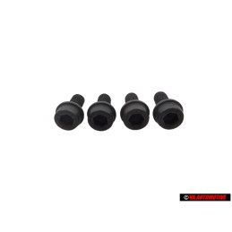 4x Γνήσιο VW Κυλινδρική Βίδα Με Κεφαλή Άλλεν - N 90729401