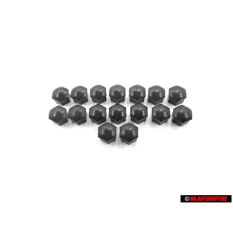 16x Γνήσιο VW Βιδωτό Καπάκι Τροχού - 321601173A