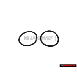 2x Γνήσιο Audi Στεγανοποιητικός Δακτύλιος Ο - N 90989503