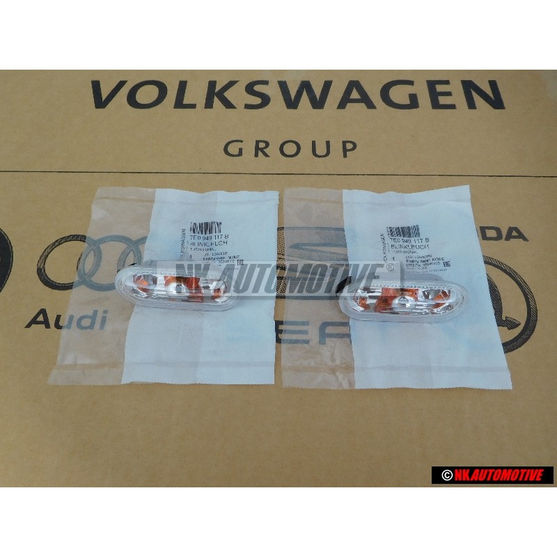 2x Γνήσιο VW Φως Φλας - 7E0949117B