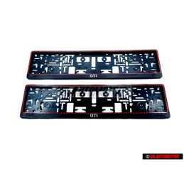 2x VW Classic Parts GTI 16V G60 Πλαίσιο Πινακίδας