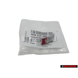 Γνήσιο Audi S8 Πλακέτα Σήμα Έμβλημα Τιμονιού Χρωμέ Κόκκινο - 4D0419685A