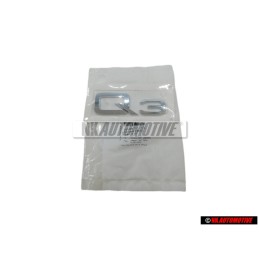 Γνήσιο Audi Q3 Οπίσθιο Σήμα Έμβλημα Χρωμέ - 8U0853741 2ZZ