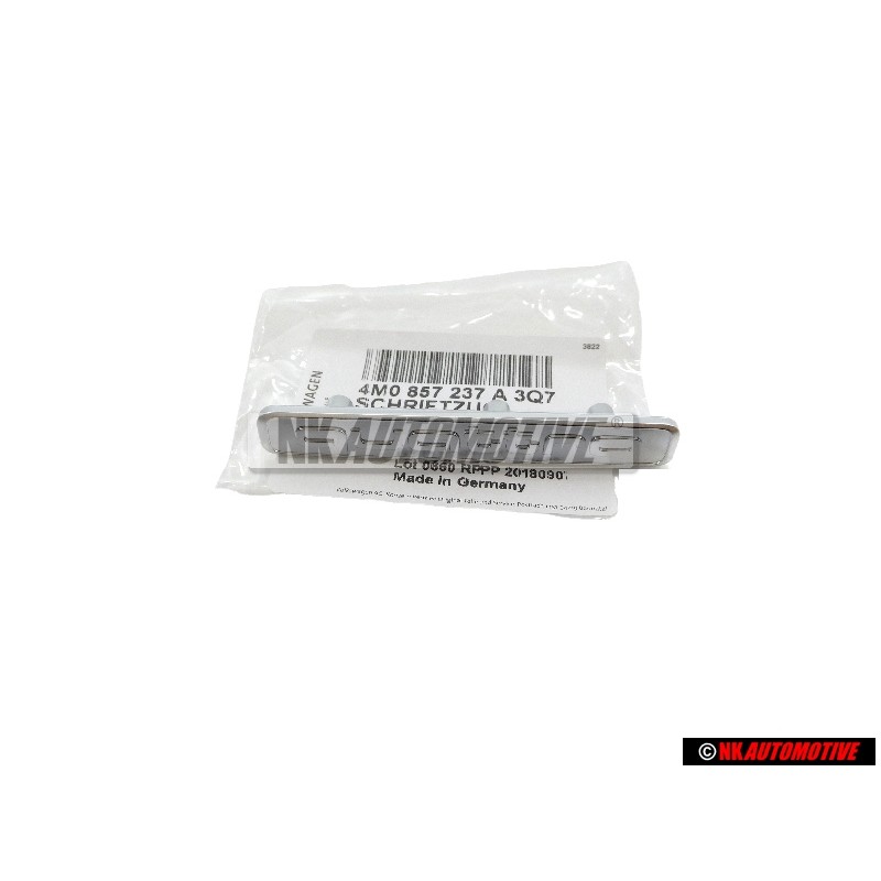 Γνήσιο Audi QUATTRO Σήμα Έμβλημα Ταμπλό Χρωμέ - 4M0857237A 3Q7