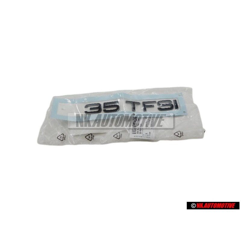 Γνήσιο Audi 35 TFSI Οπίσθιο Σήμα Έμβλημα Μάυρο - 83A853744 T94