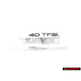 Γνήσιο Audi 40 TFSI Οπίσθιο Σήμα Έμβλημα Μάυρο - 83A853744A T94