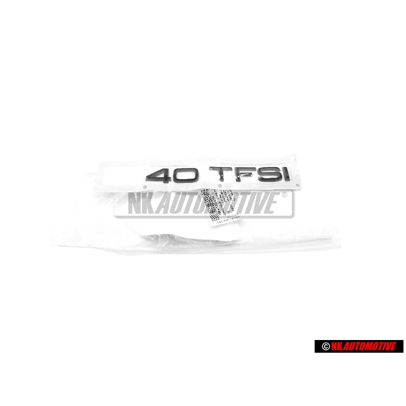 Γνήσιο Audi 40 TFSI Οπίσθιο Σήμα Έμβλημα Μάυρο - 83A853744A T94