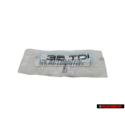 Γνήσιο Audi 35 TDI Οπίσθιο Σήμα Έμβλημα Μάυρο - 83A853744B T94