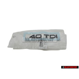 Γνήσιο Audi 40 TDI Οπίσθιο Σήμα Έμβλημα Μάυρο - 83A853744C T94