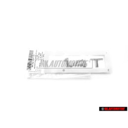 Γνήσιο Audi 1.4T Οπίσθιο Σήμα Έμβλημα Χρωμέ - 8P0853743H 2ZZ