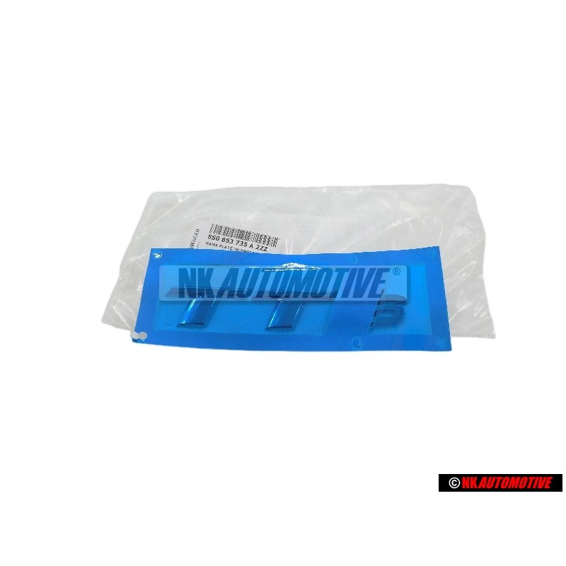 Γνήσιο Audi TTS Οπίσθιο Σήμα Έμβλημα Χρωμέ Κόκκινο - 8S0853735A 2ZZ