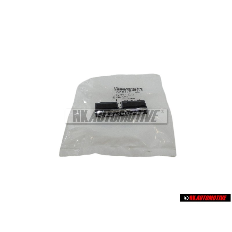 Γνήσιο Audi QUATTRO Οπίσθιο Σήμα Έμβλημα Χρωμέ - 8V0853736 2ZZ