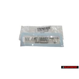 Γνήσιο Audi 1.5T Οπίσθιο Σήμα Έμβλημα Χρωμέ - 8V0853743A 2ZZ