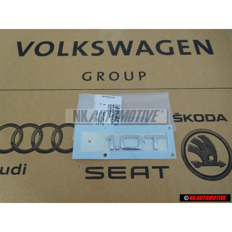 Γνήσιο Audi 1.0T Οπίσθιο Σήμα Έμβλημα Χρωμέ - 8V0853743B 2ZZ