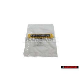 Γνήσιο Audi QUATTRO Οπίσθιο Σήμα Έμβλημα Μάυρο Χρωμέ - 8V4853737D 2ZZ