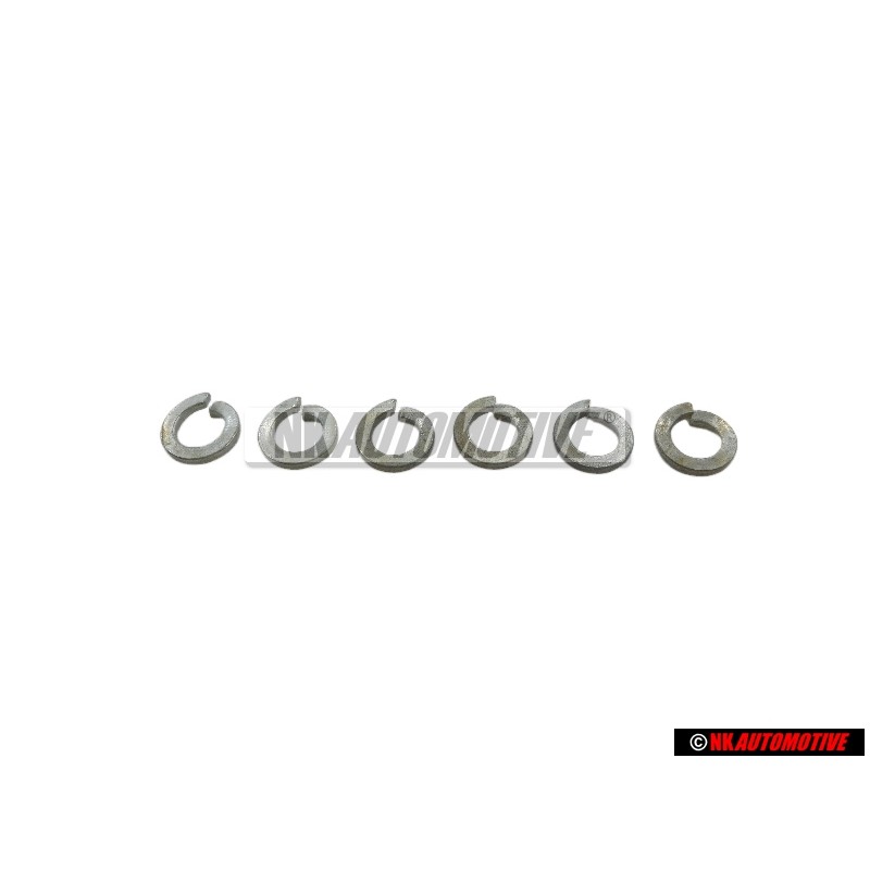 6x Γνήσιο VW Ελατηριωτός Παράκυκλος - N 0420011