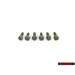 6x Γνήσιο VW Εξαγωνική Λαμαρινόβιδα - N 0159461