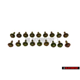 18x Γνήσιο VW Εξάγ. Λαμαρινόβιδα (Universal) - 311821143