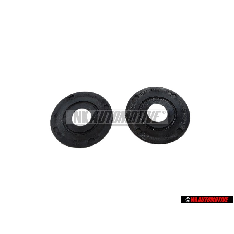 2x Γνήσιο VW Υπόθεμα Σατινέ Μαύρο - 111837595A 01C