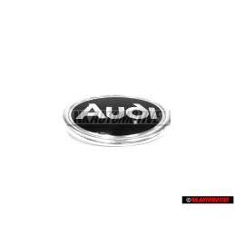 Γνήσιο Audi Πλαϊνό Σήμα Έμβλημα Μάυρο Χρωμέ - 4A0853621 2ZZ