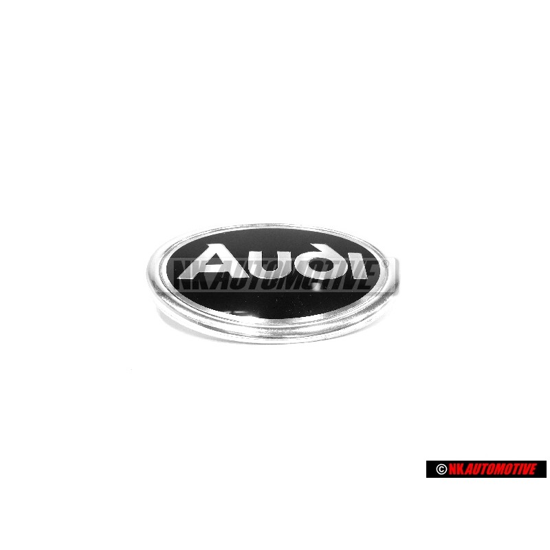 Γνήσιο Audi Πλαϊνό Σήμα Έμβλημα Μάυρο Χρωμέ - 4A0853621 2ZZ