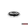 Γνήσιο Audi Πλαϊνό Σήμα Έμβλημα Μάυρο Χρωμέ - 4A0853621 2ZZ