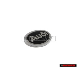 Γνήσιο Audi Πλαϊνό Σήμα Έμβλημα Μάυρο Χρωμέ - 4A0853621 2ZZ