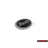Γνήσιο Audi Πλαϊνό Σήμα Έμβλημα Μάυρο Χρωμέ - 4A0853621 2ZZ