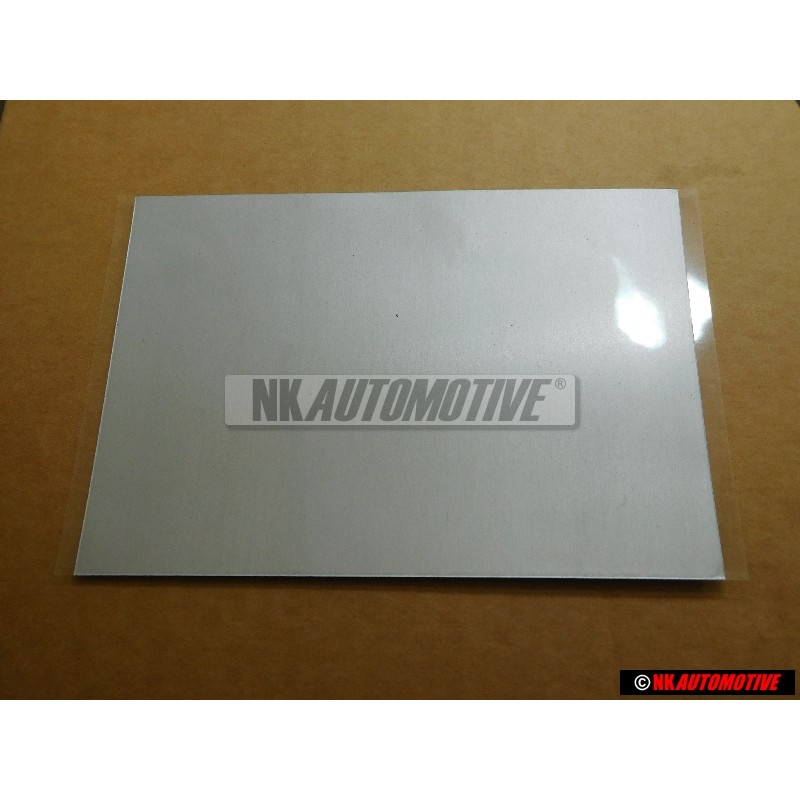 Γνήσιο VW Μεμβράνη Ψευδαργ., Αυτοκόλλητη - D 381ZN1A2