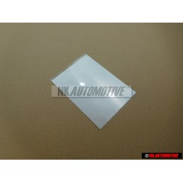 Γνήσιο VW Μεμβράνη Ψευδαργ., Αυτοκόλλητη - D 381ZN1A2