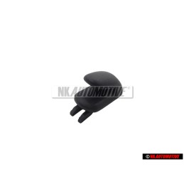 Γνήσιο VW Άγκιστρο Για Παλτό Titan Μαύρο - 1K0857635 82V