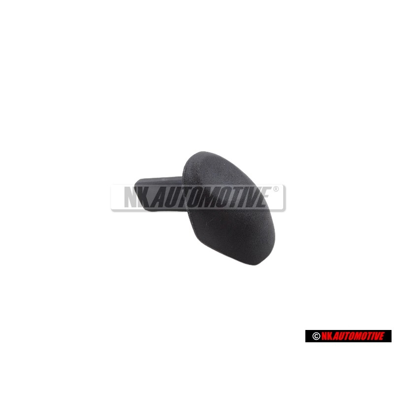 Γνήσιο VW Κουμπί Σατινέ Μαύρο - 6K3881633A B41