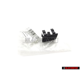 Γνήσιο VW Τυφλό Καπάκι Μαύρο - 7M3858179A 2AQ