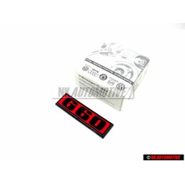 Γνήσιο VW G60 Οπίσθιο Σήμα Έμβλημα Κόκκινο - 191853675B QN5