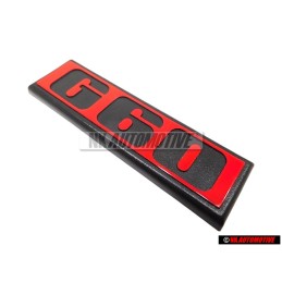 Γνήσιο VW G60 Οπίσθιο Σήμα Έμβλημα Κόκκινο - 191853675B QN5