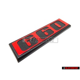 Γνήσιο VW G60 Οπίσθιο Σήμα Έμβλημα Κόκκινο - 191853675B QN5