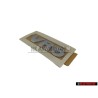 Γνήσιο VW VR6 Οπίσθιο Σήμα Έμβλημα Χρωμέ - 1J0853675C 739
