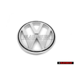 Γνήσιο VW Εμπρόσθιο Σήμα Έμβλημα Καπό Χρωμέ - 113853601B