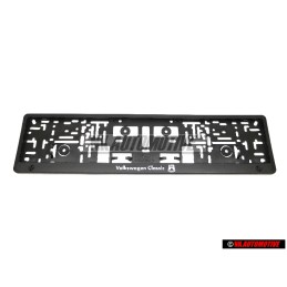 VW Classic Parts Πλάισιο Πινακίδας Volkswagen Classic - ZCP902933