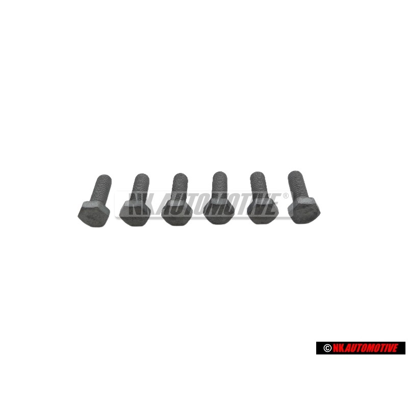 6x Γνήσιο VW Βίδα Με Εξαγωνική Κεφαλή - N 01021612