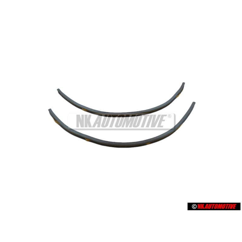 2x Γνήσιο VW Κλείστρα Fels Γκρι-Μεταλλικό - 155853977 8DJ